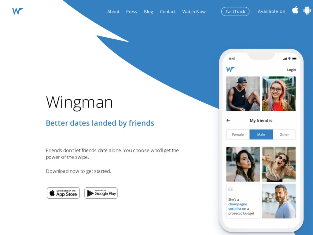 WINGman: The Dating App That'll Make You Believe In Love Again!